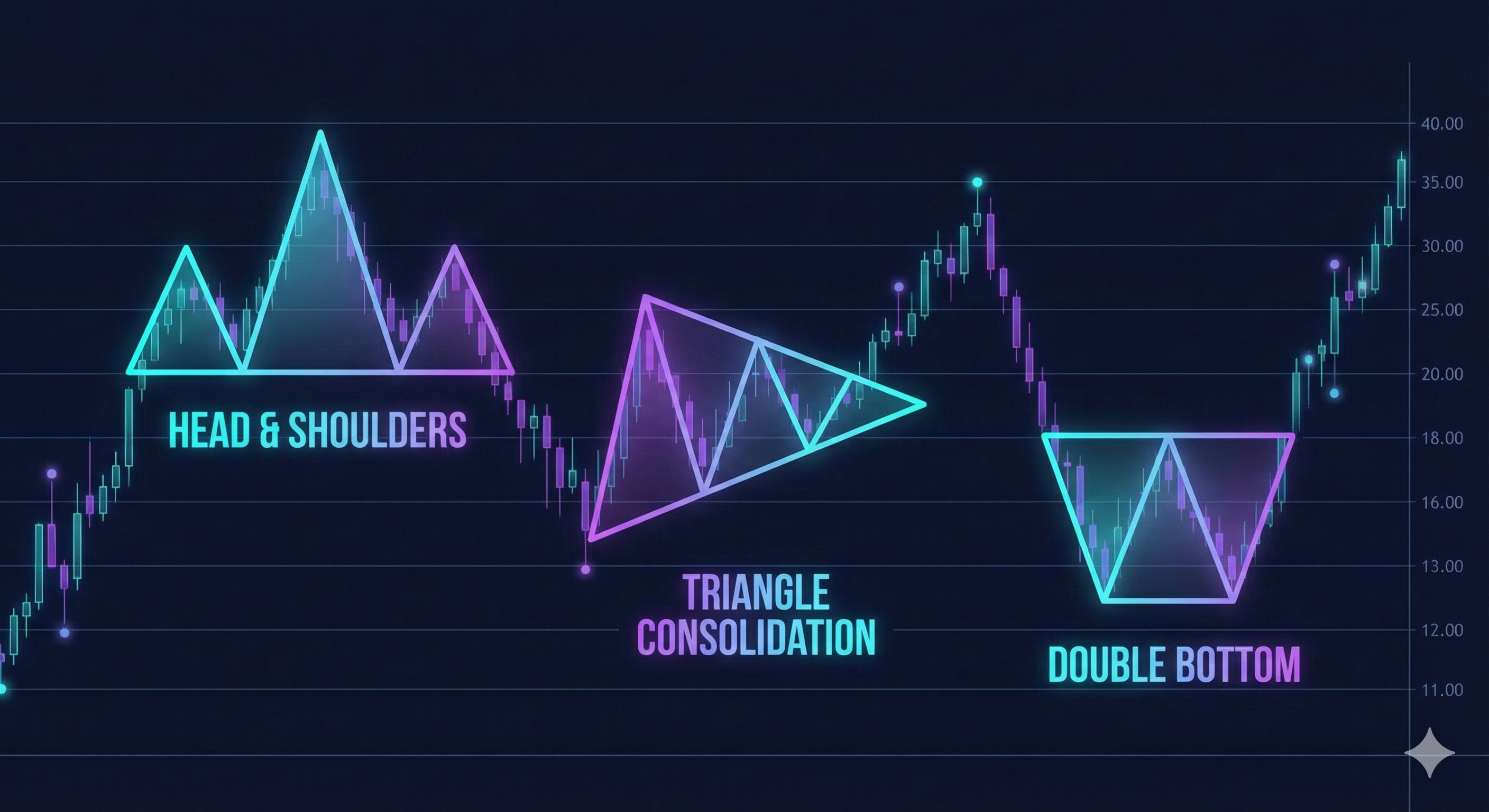 Chart patterns visualization